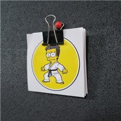 Naklejka Simpson karate