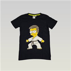 Dziecięca koszulka Simpson karate