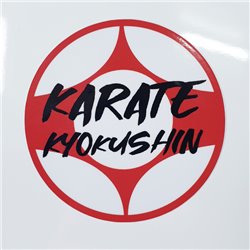 Naklejka karate kyokushin
