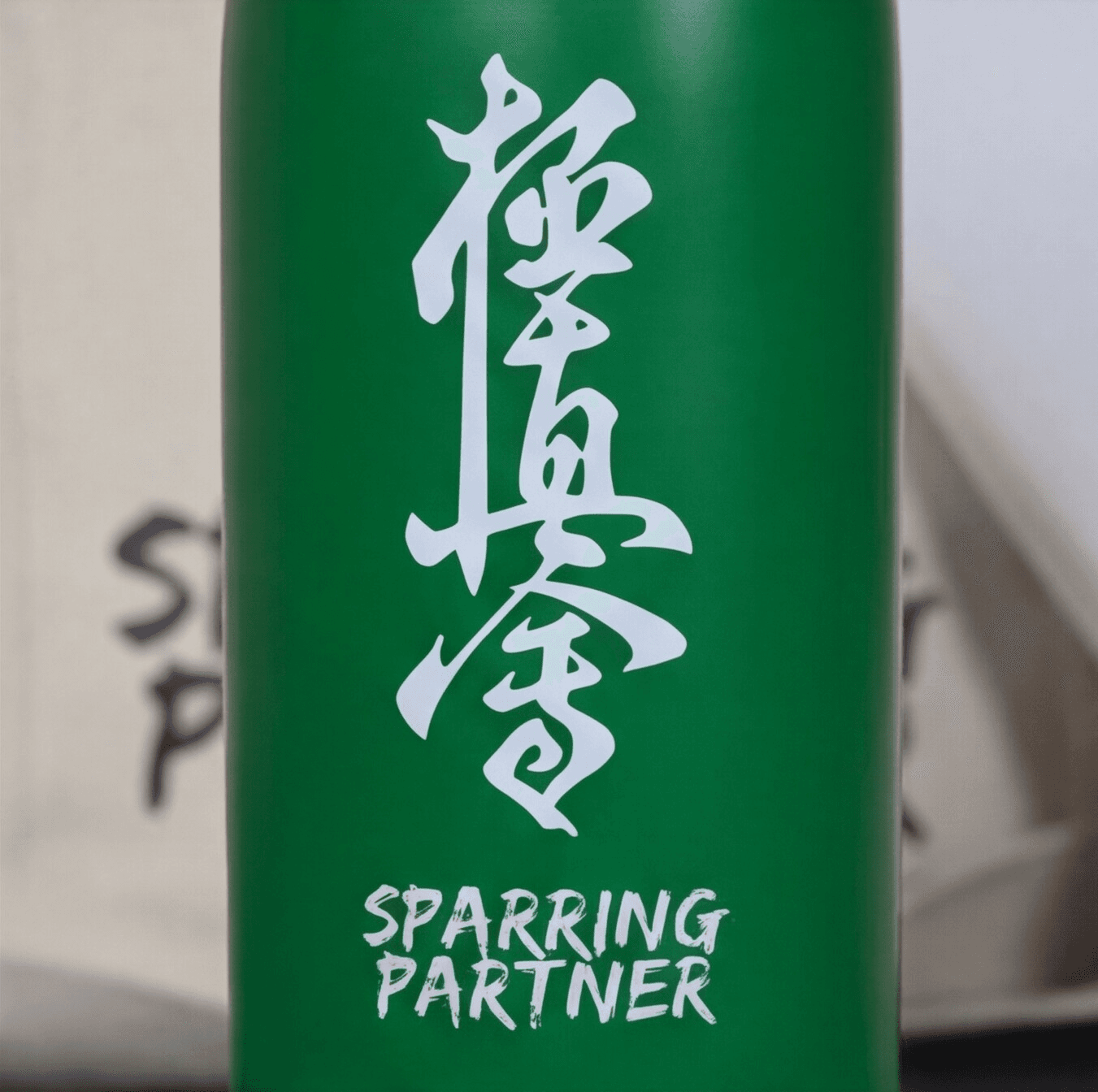 Butelka Karate Kanji - Zielona Stal