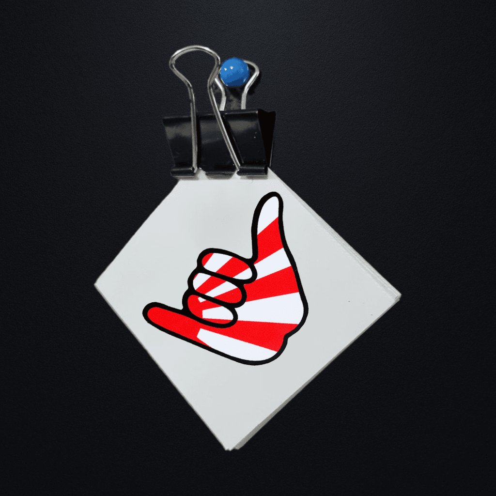 Naklejka Shaka Japan Sun