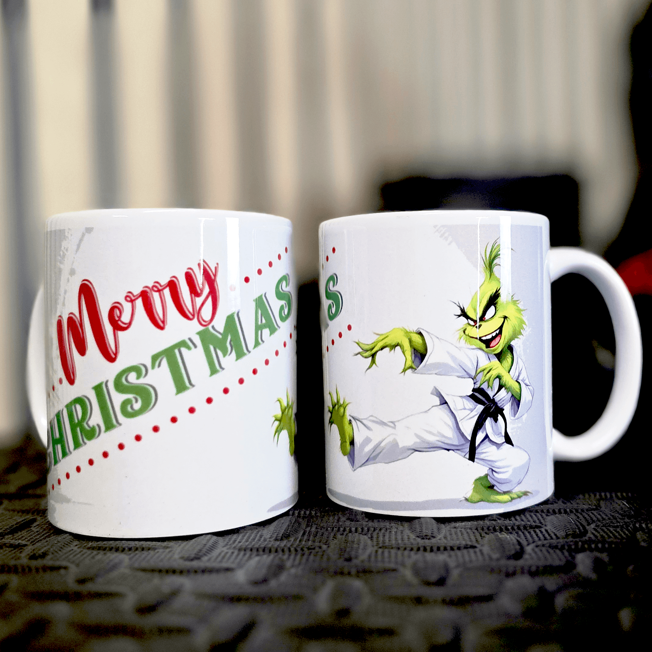 Kubek Grinch Sensei - wyjątkowy prezent dla karateki