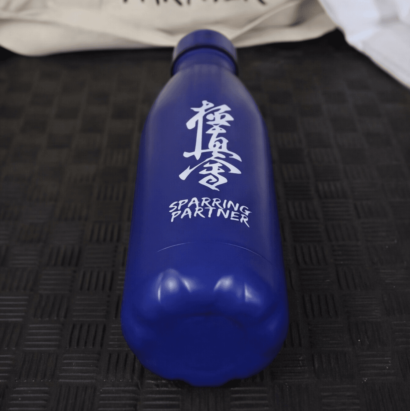 Butelka Karate Kanji - Niebieska Stal