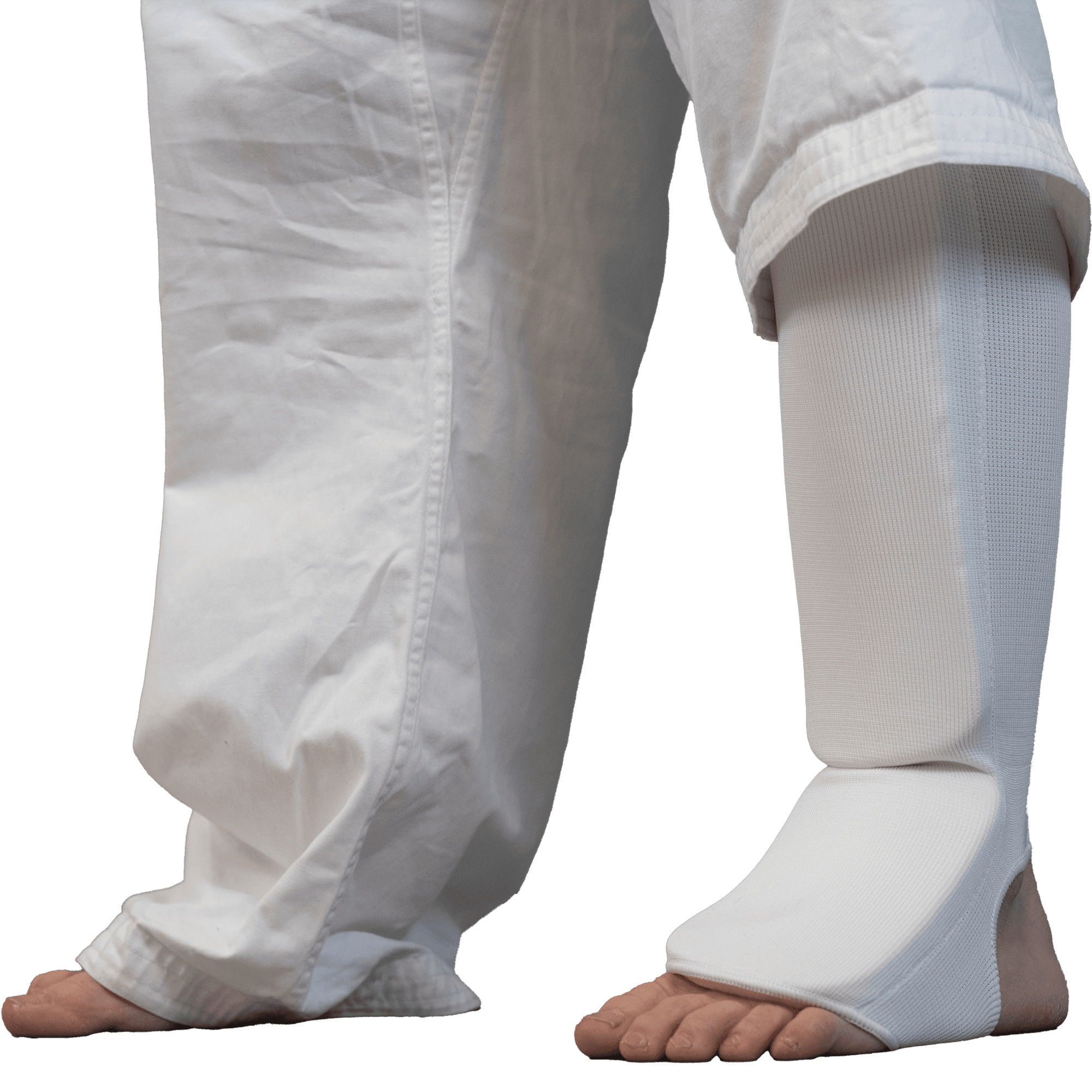 Ochraniacze karate piszczel–stopa
