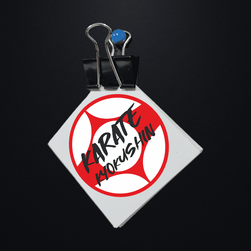 Naklejka Karate Kyokushin Kanku