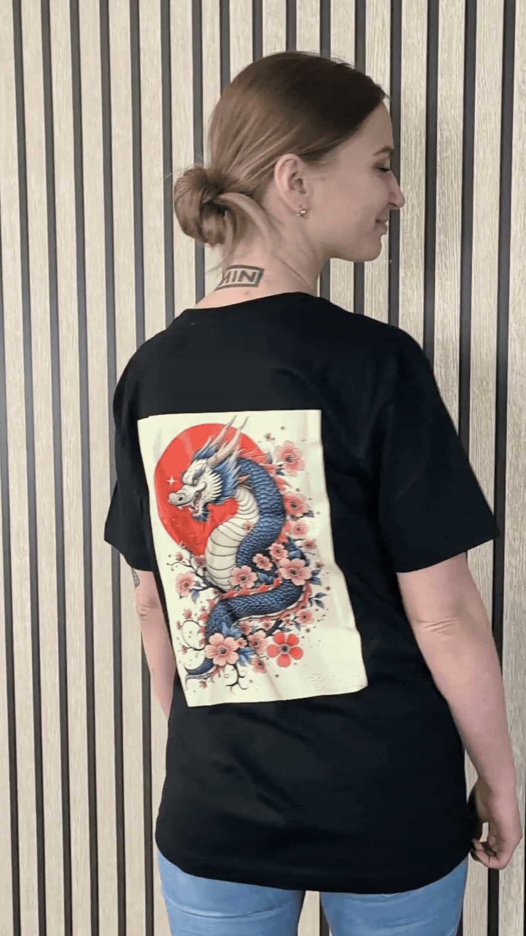 Koszulka Kyokushin Sakura Dragon