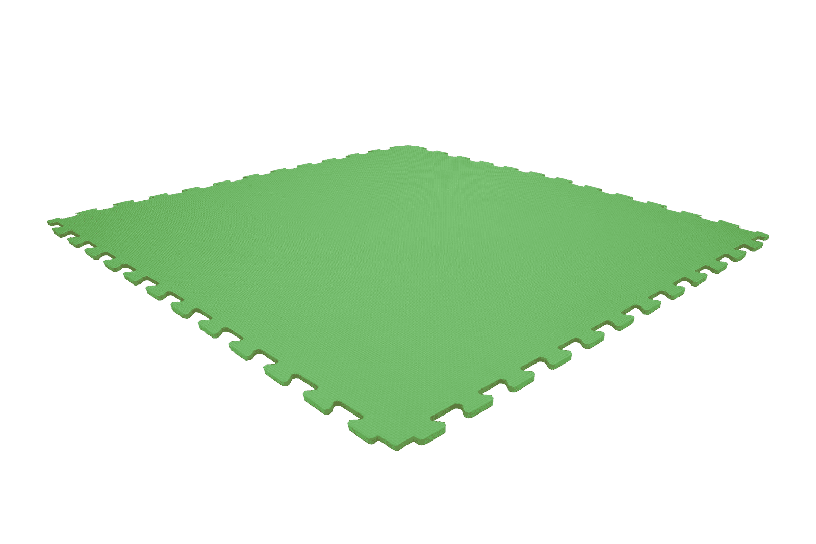 Tatami puzzlowe EVA 1 cm zielone 100×100 cm – lekka mata treningowa do karate, fitness, sztuk walk
