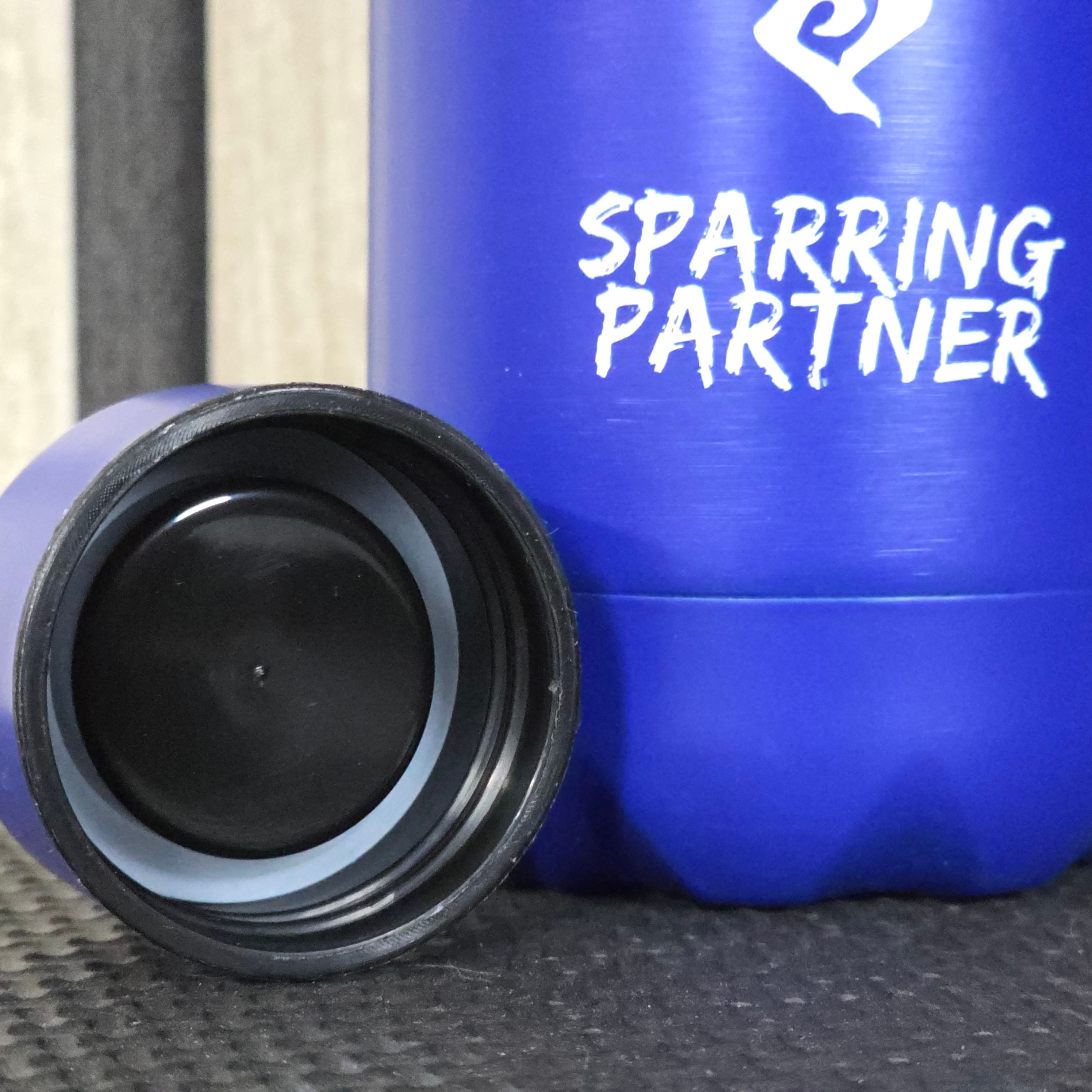 Butelka Karate Kanji - Niebieska Stal