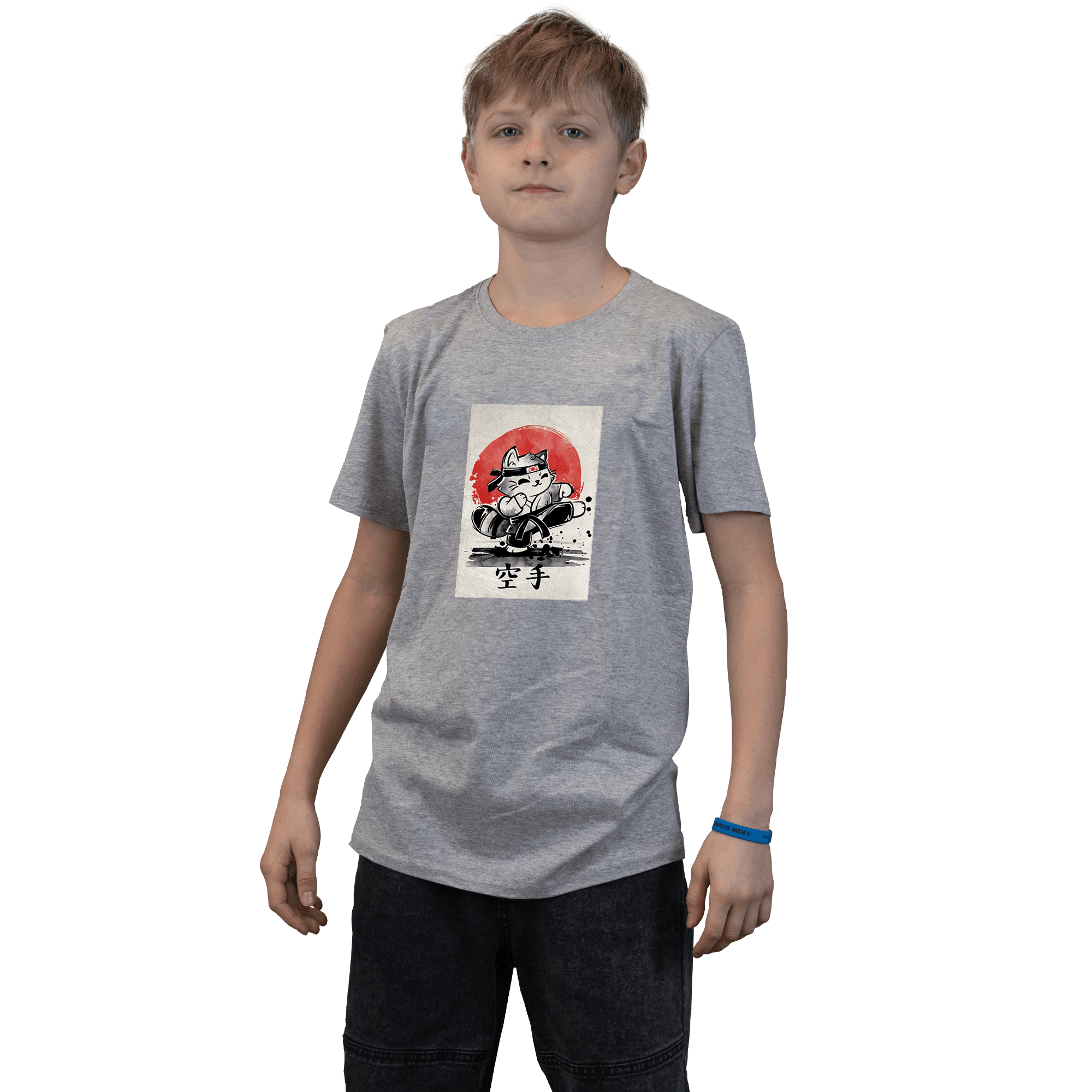 Koszulka dziecięca Karate Cat Spirit