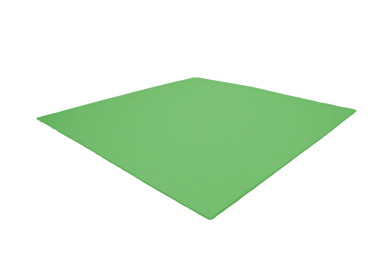 Tatami puzzlowe EVA 1 cm zielone 100×100 cm – lekka mata treningowa do karate, fitness, sztuk walk