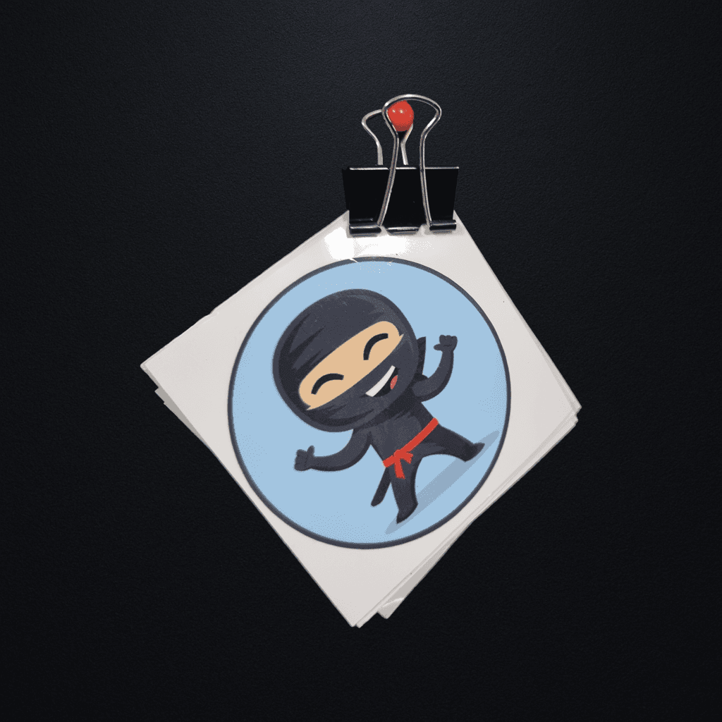 Naklejka Ninja