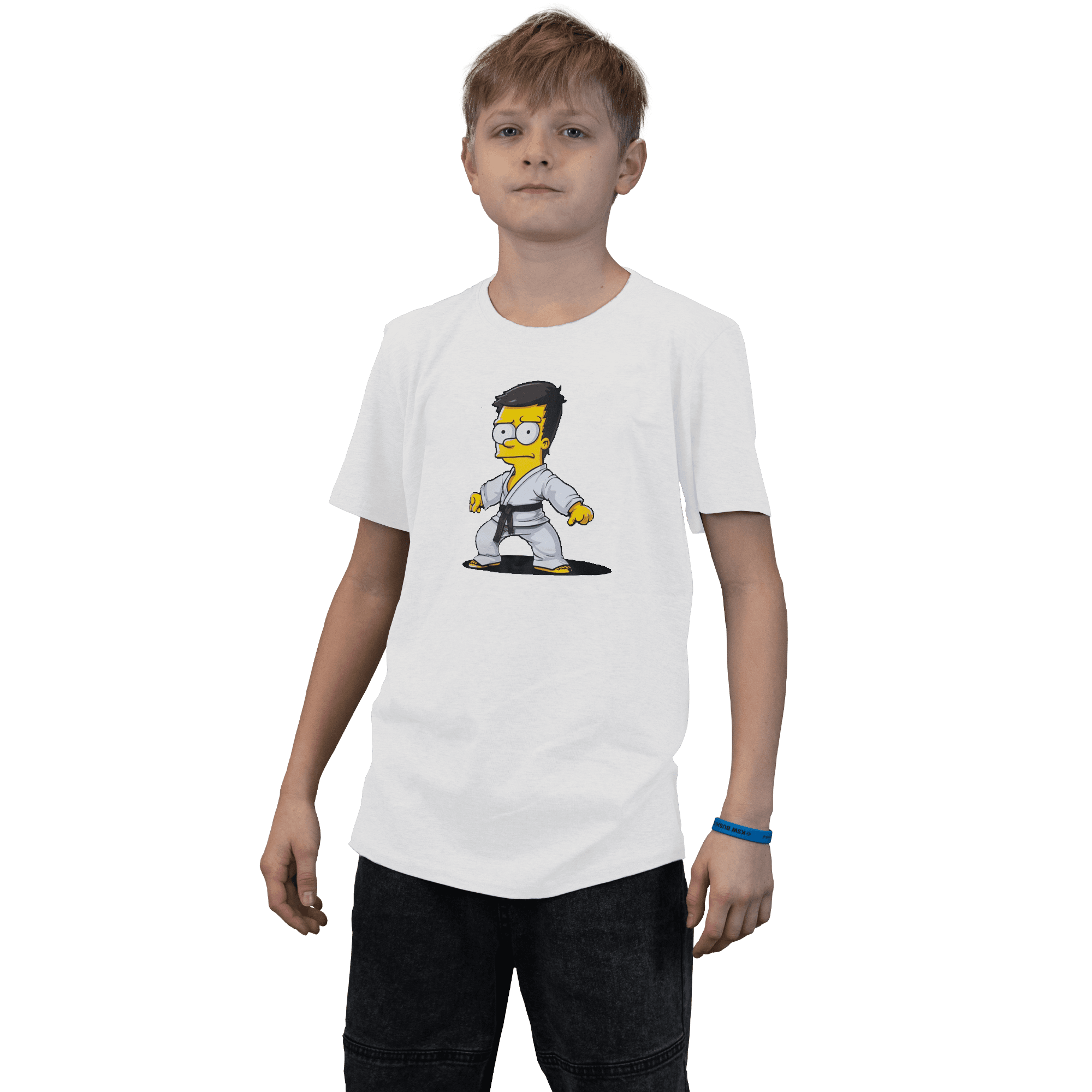 Koszulka dziecięca Simpson Karate