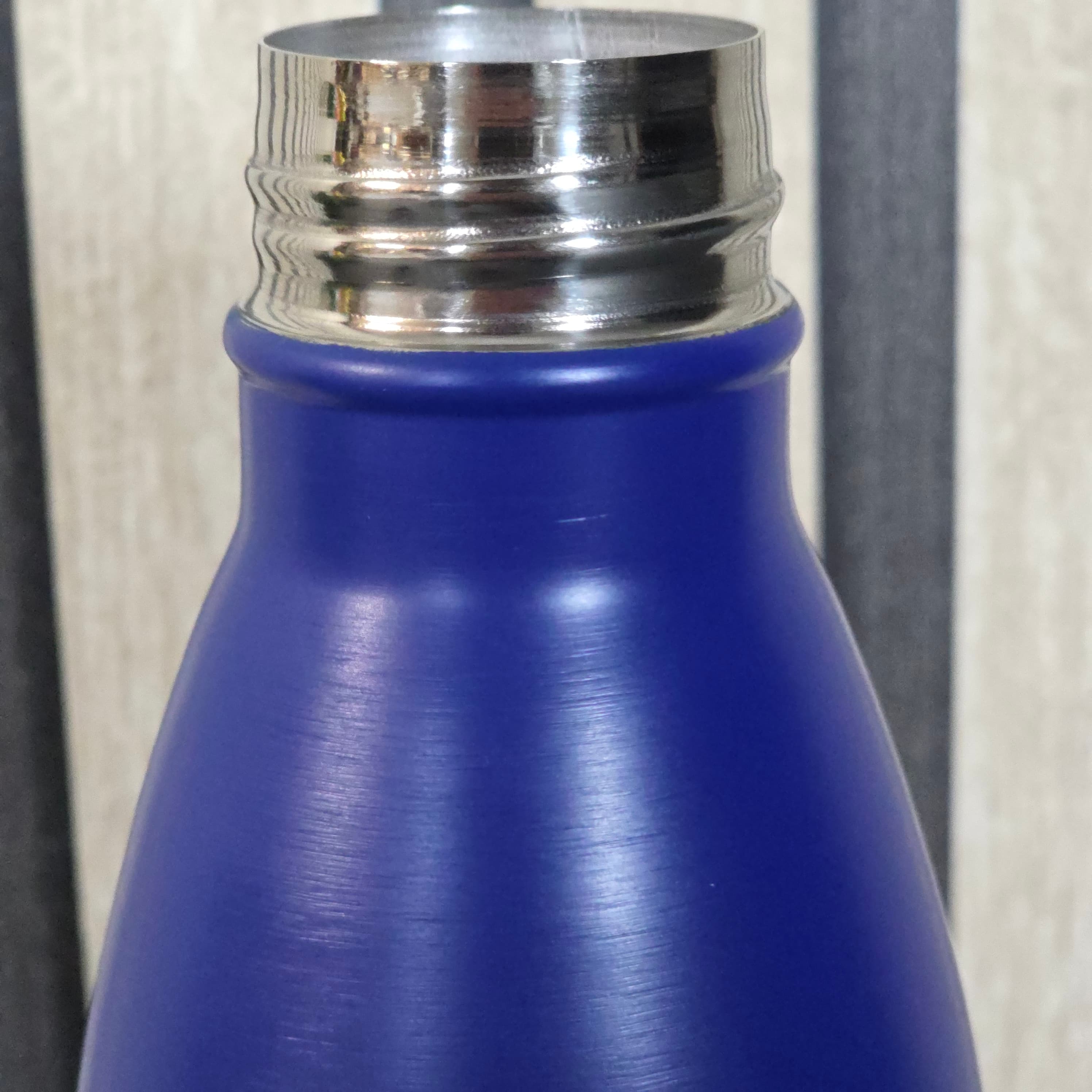 Butelka Karate Kanji - Niebieska Stal