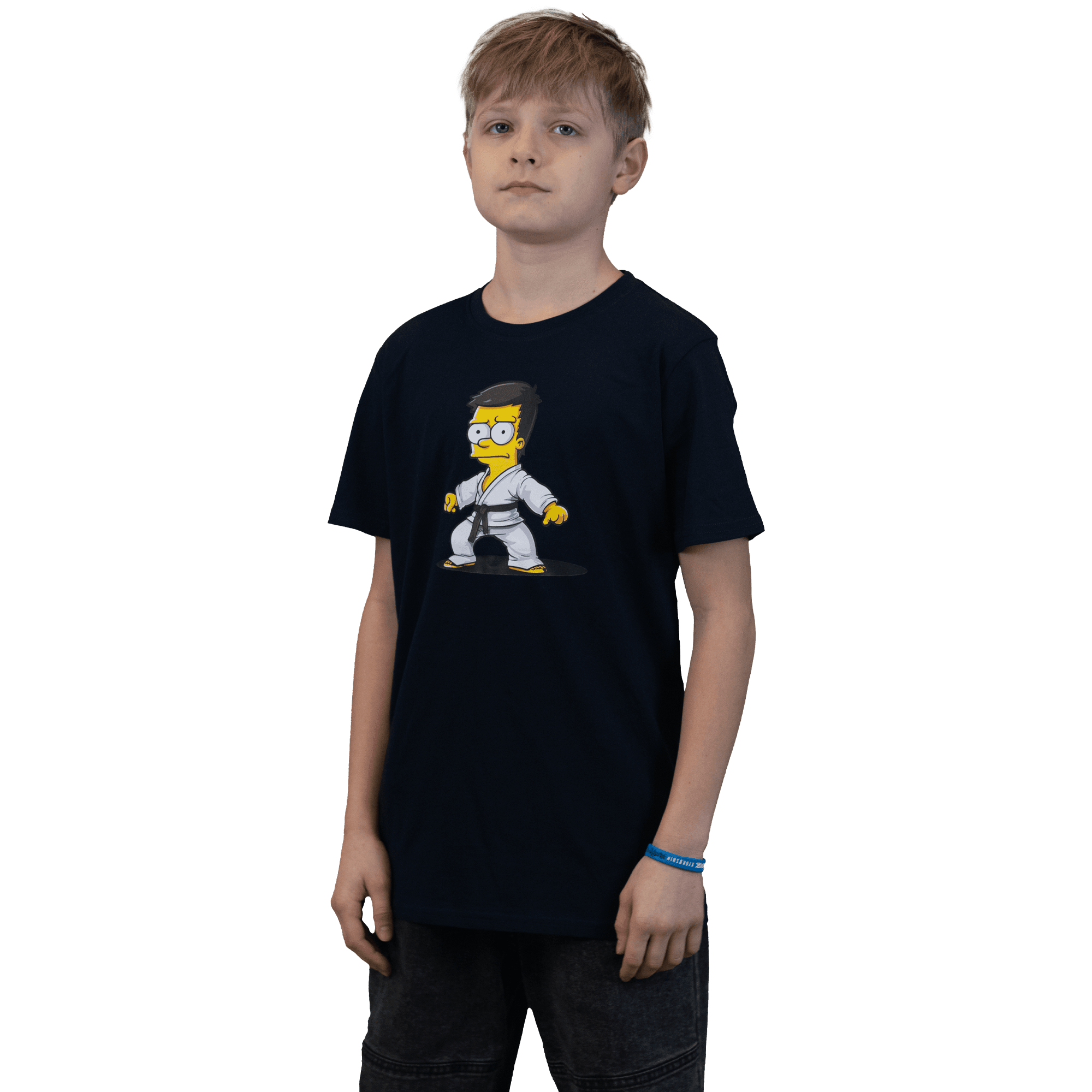 Koszulka dziecięca Simpson Karate