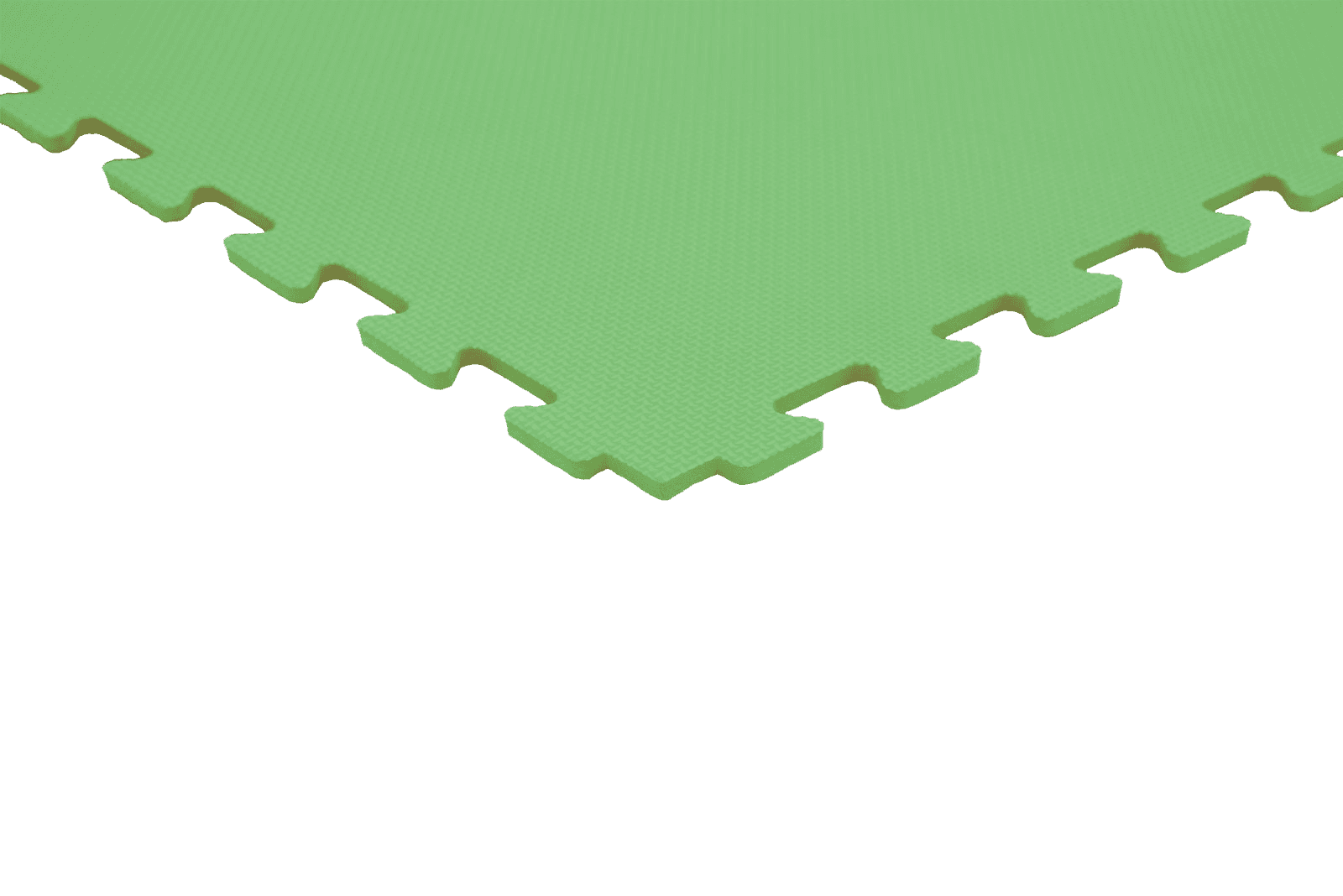 Tatami puzzlowe EVA 1 cm zielone 100×100 cm – lekka mata treningowa do karate, fitness, sztuk walk