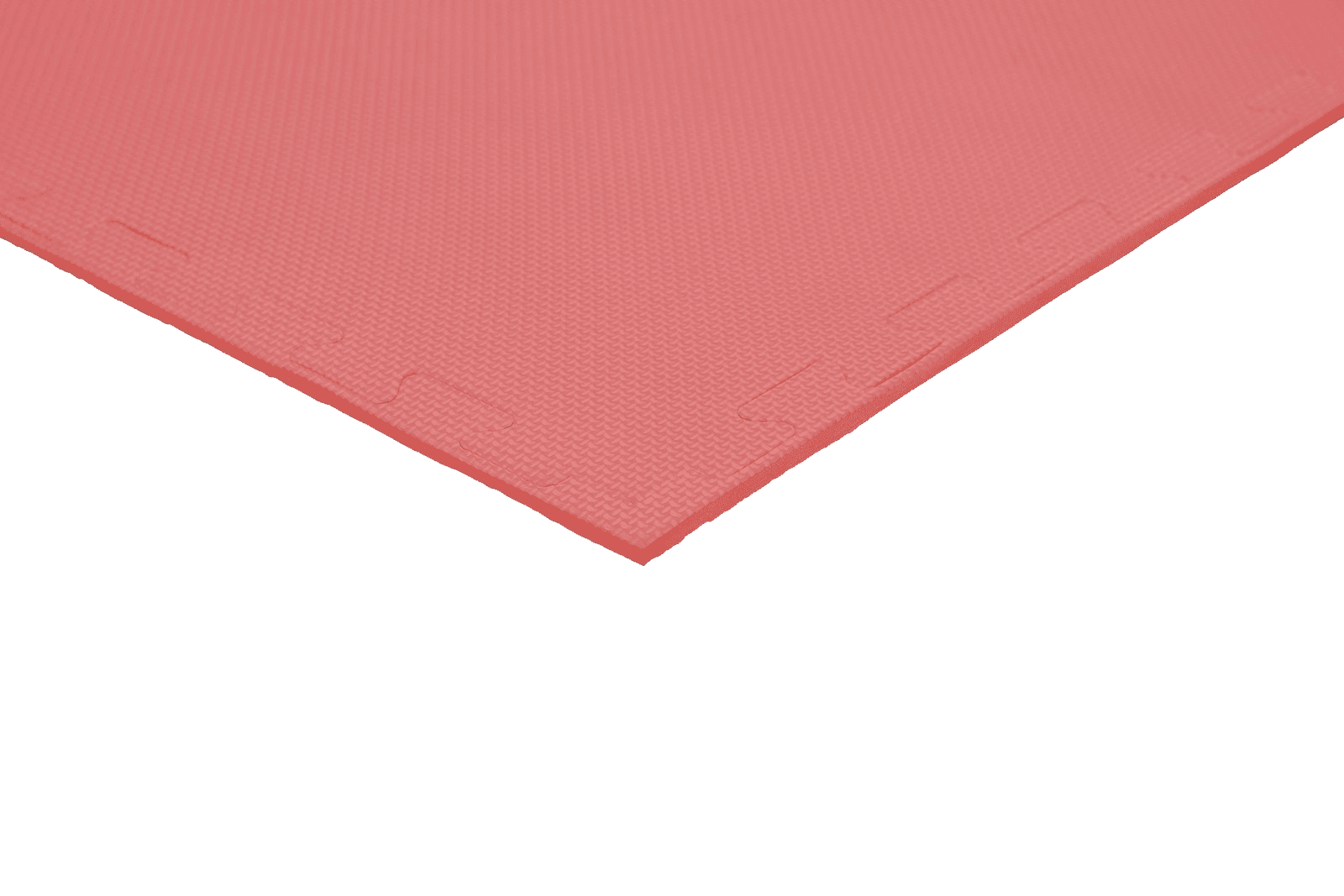 Tatami puzzlowe EVA 1 cm czerwone 100×100 cm – lekka mata treningowa do karate, fitness, sztuk walk