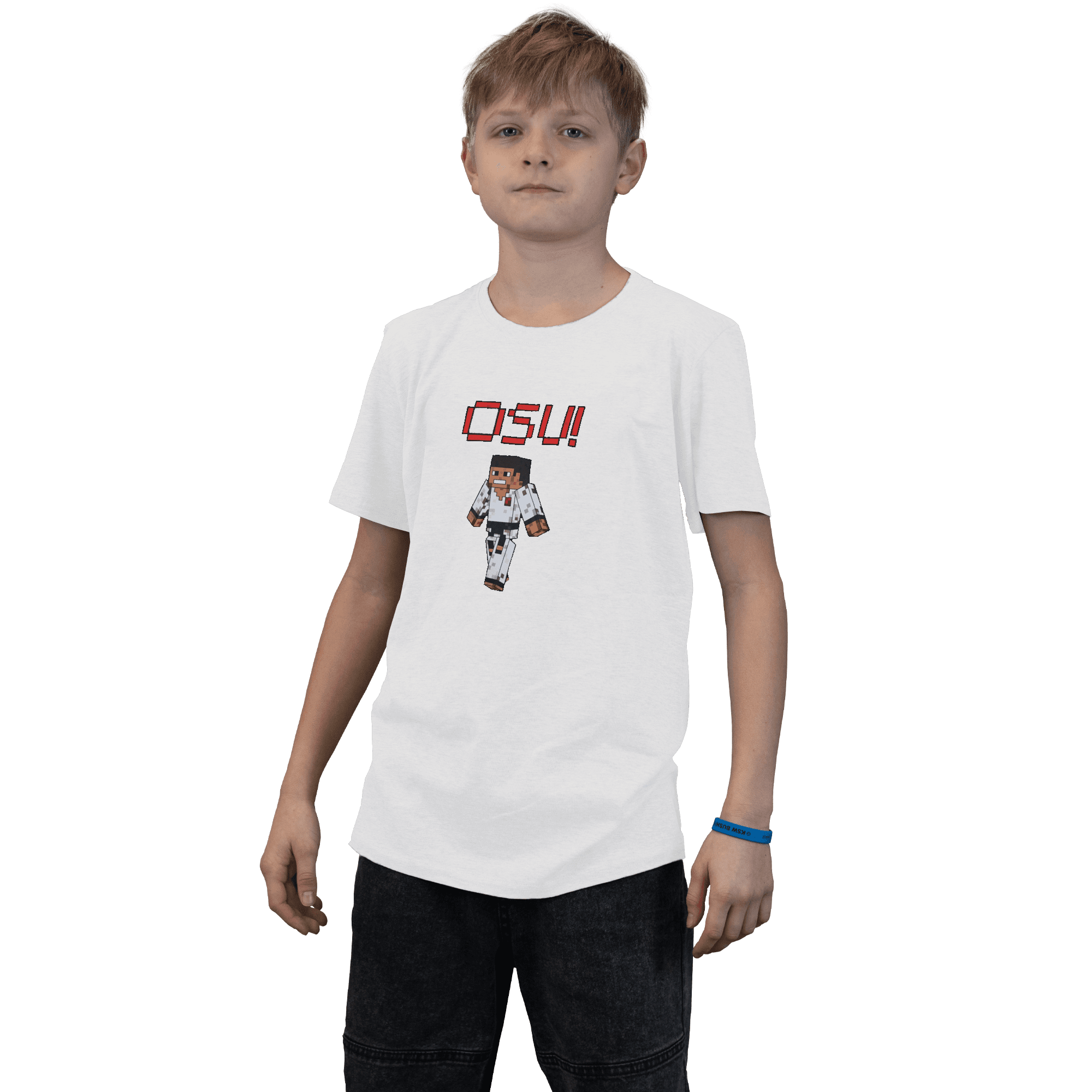 Koszulka dziecięca OSU! Pixel Fighter