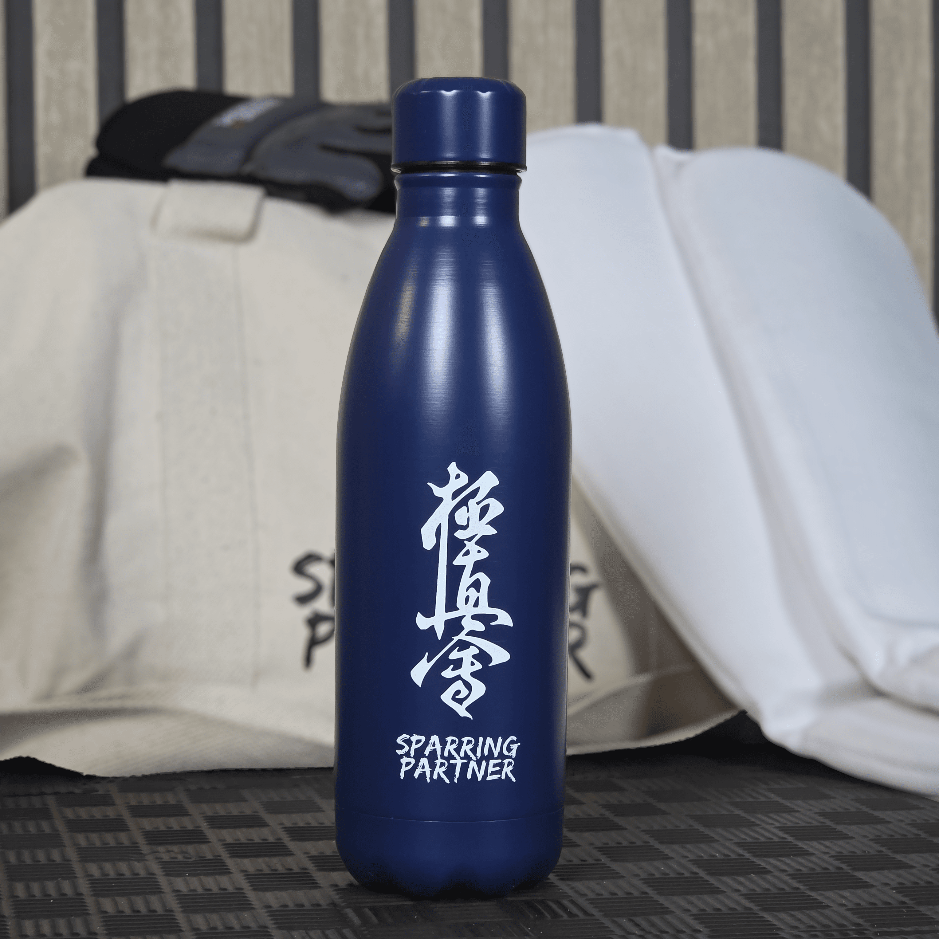 Butelka Karate Kanji – Granatowa Stal