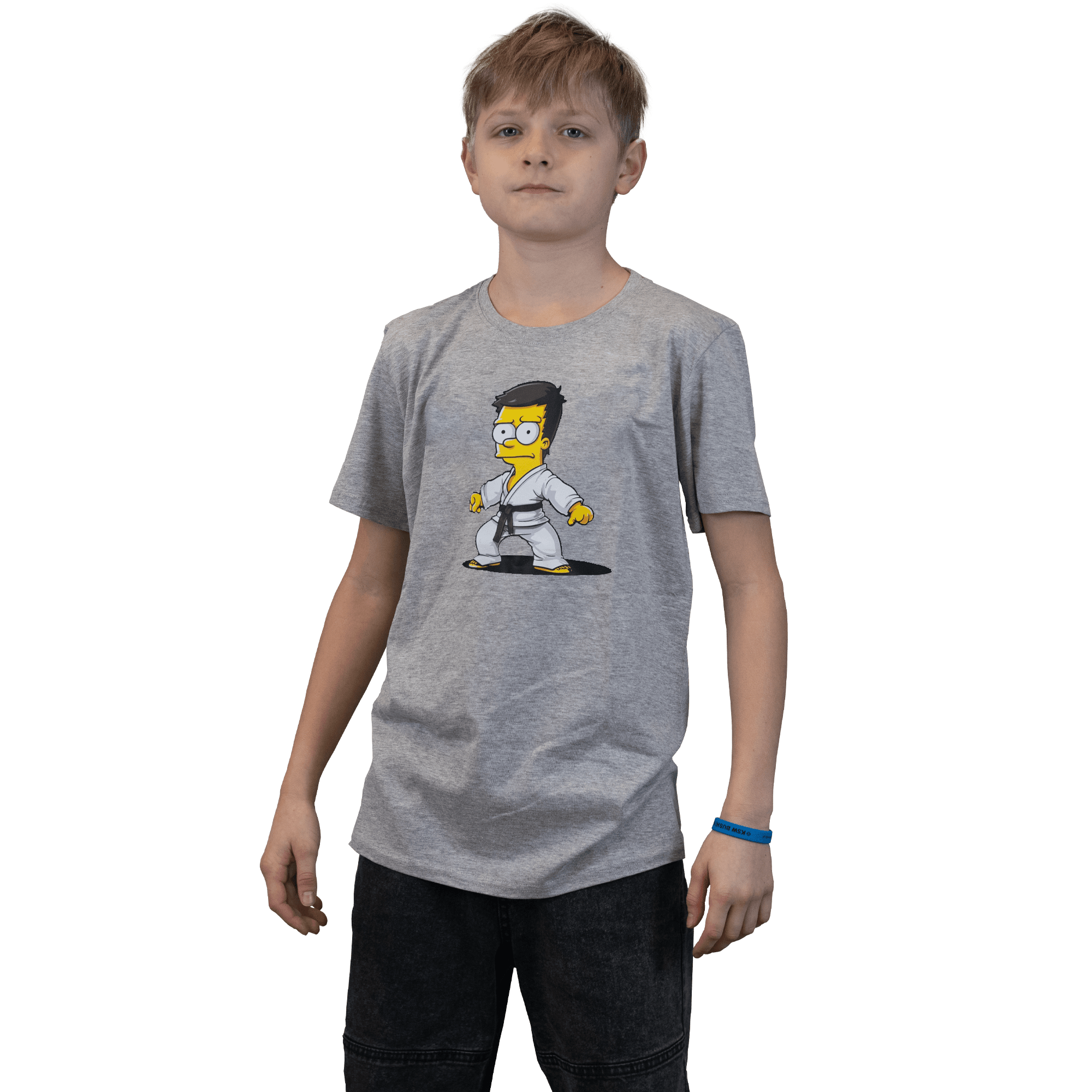 Koszulka dziecięca Simpson Karate