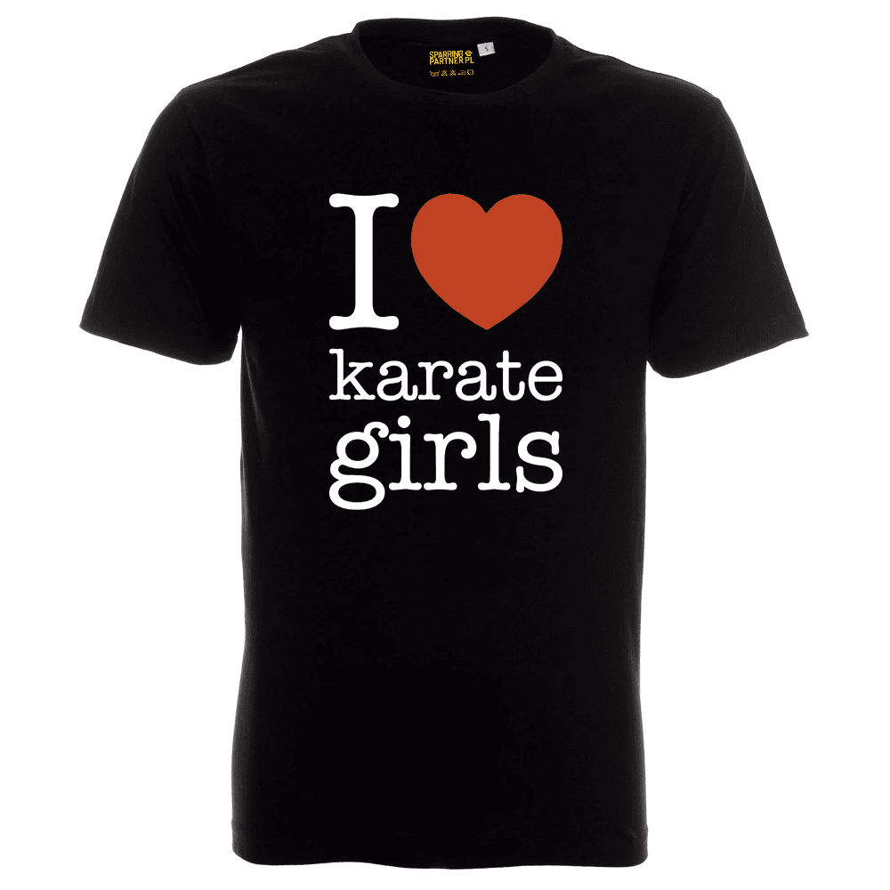 Koszulka I Love Karate Girls