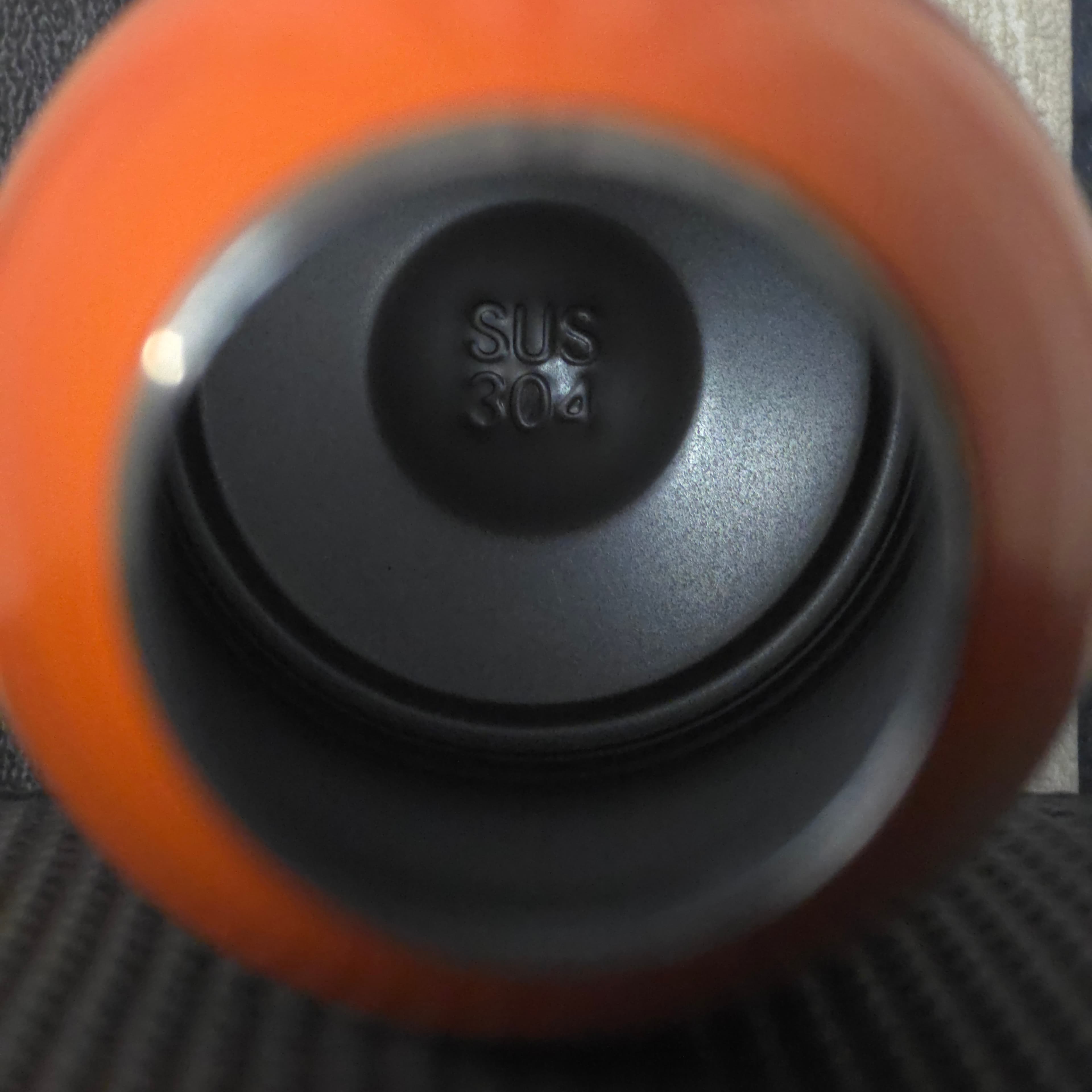 Butelka Karate Kanji – Pomarańczowa Stal