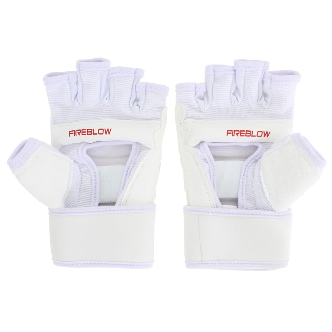 KARATE RĘKAWICE FULL CONTACT "FIREBLOW" BIAŁY