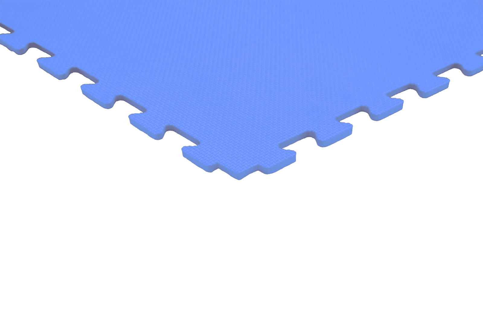 Tatami puzzlowe EVA 1 cm niebieskie 100×100 cm – lekka mata treningowa do karate, fitness, sztuk walk