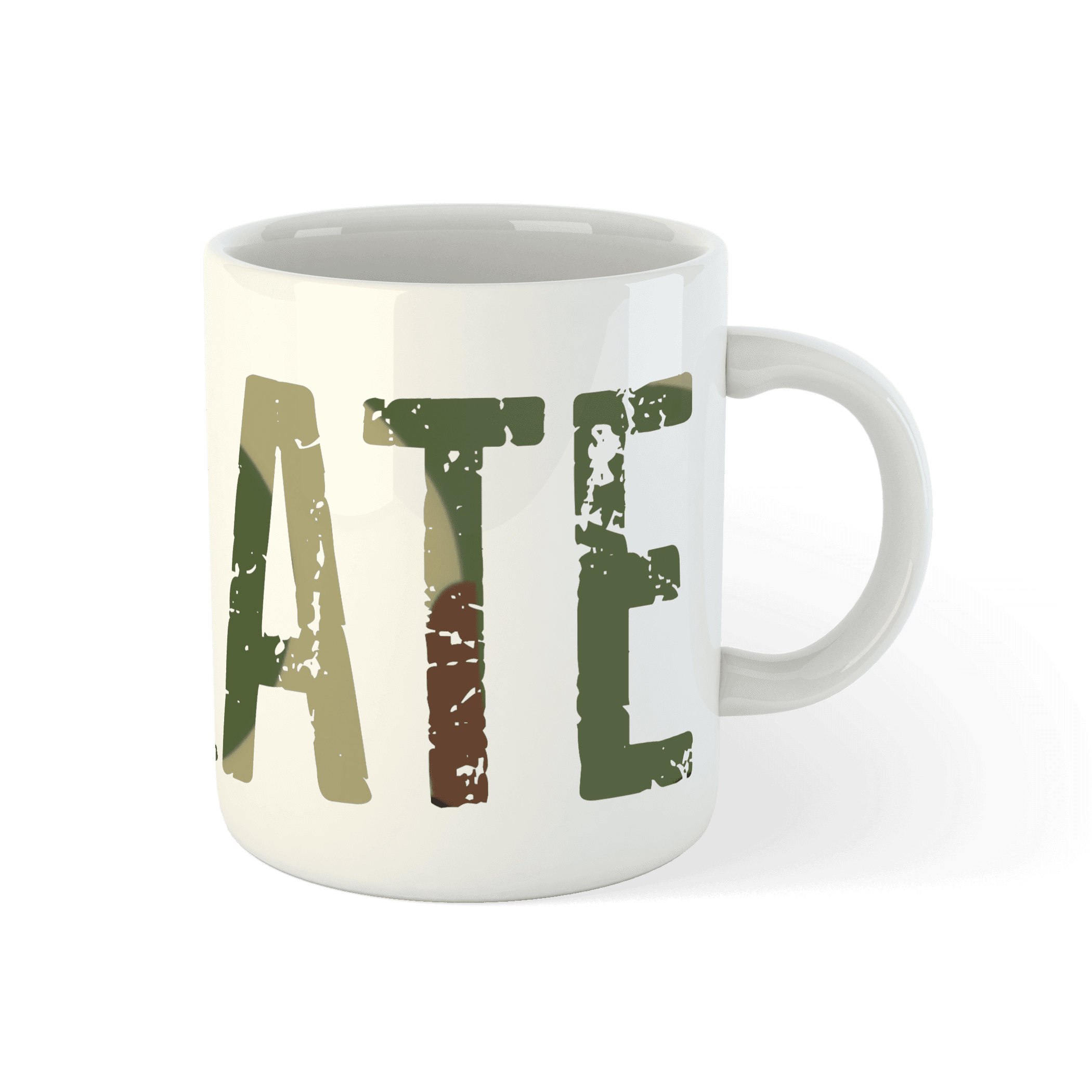 Kubek "Karate Camo" – Moc wojownika w militarnym stylu