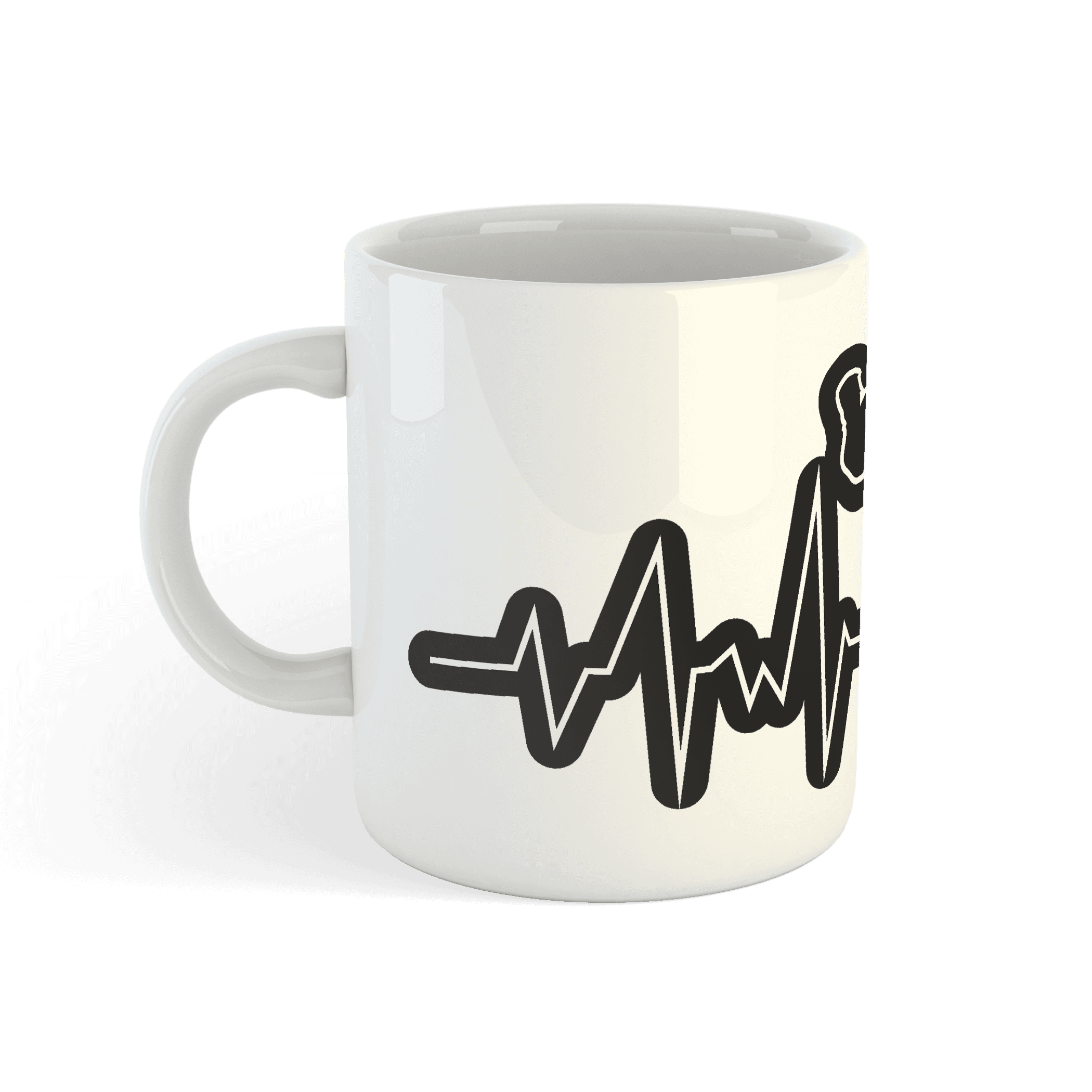 Kubek "Karate Kardiogram" – Karate w rytmie Twojego serca