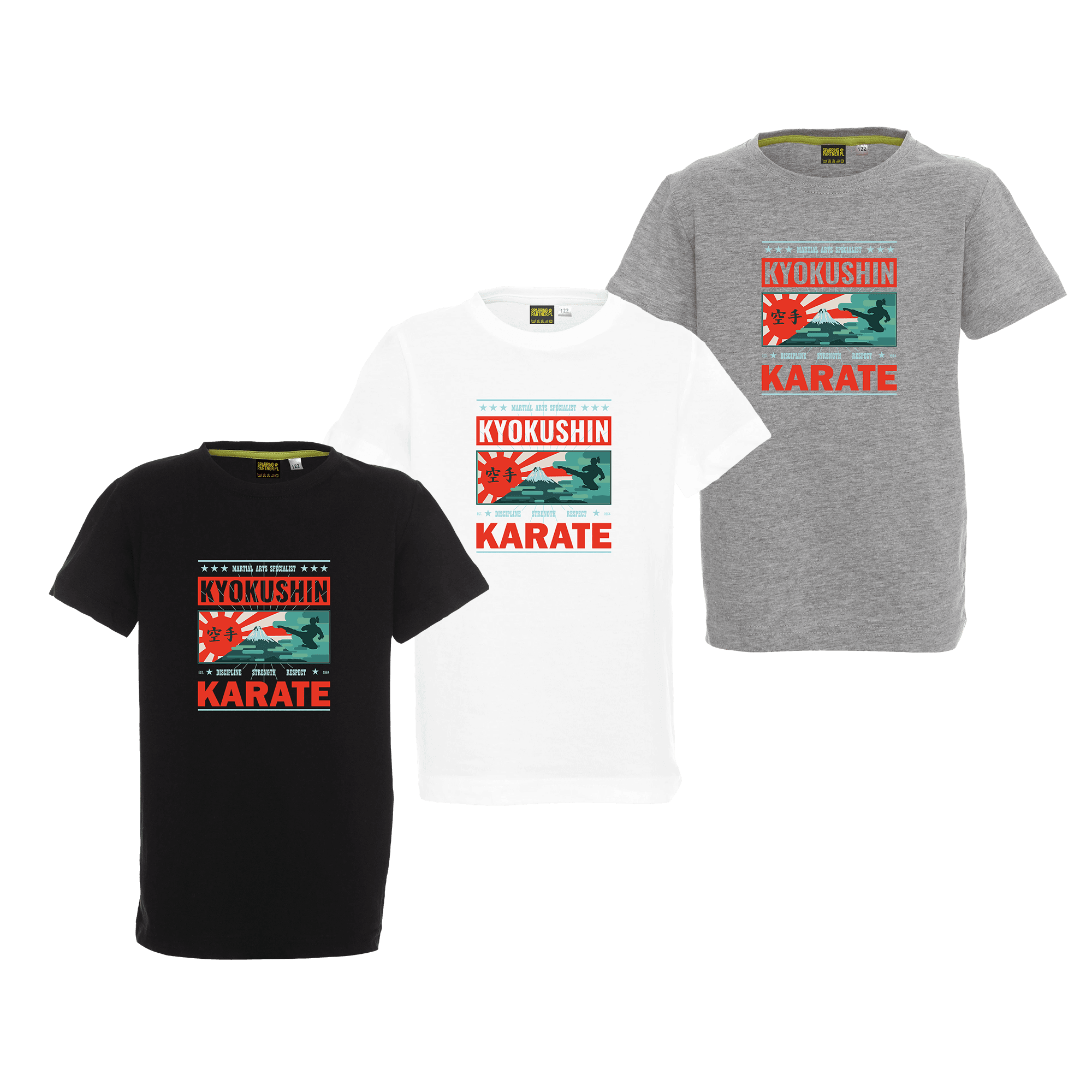 Koszulka dziecięca Kyokushin Rising Sun