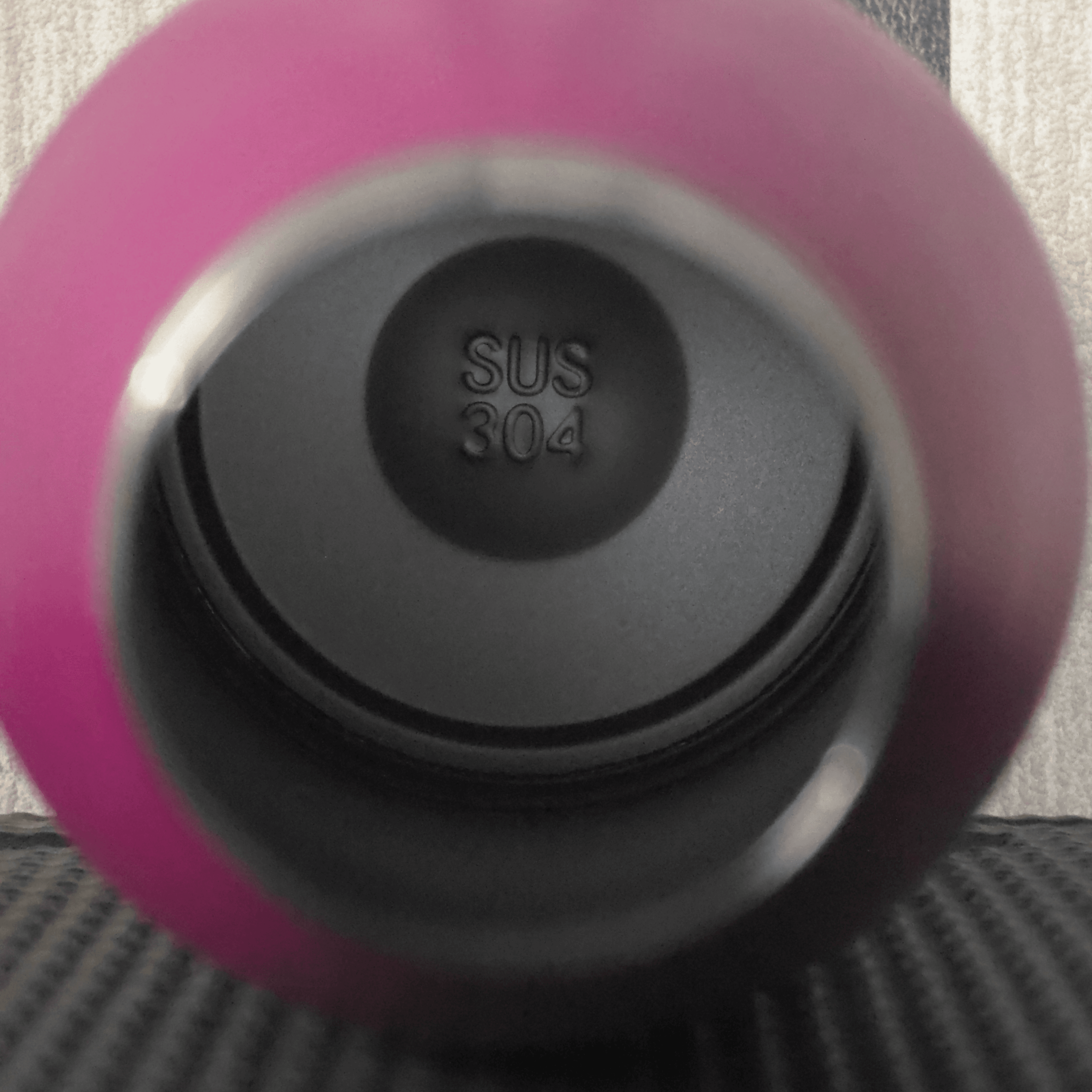 Butelka Karate Kanji – Różowa Stal