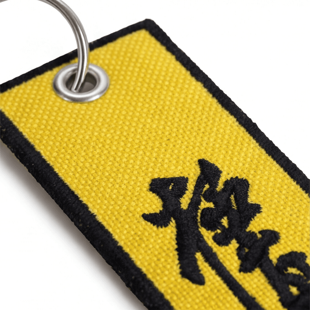 Brelok Karate Kyokushin Żółty - haftowany