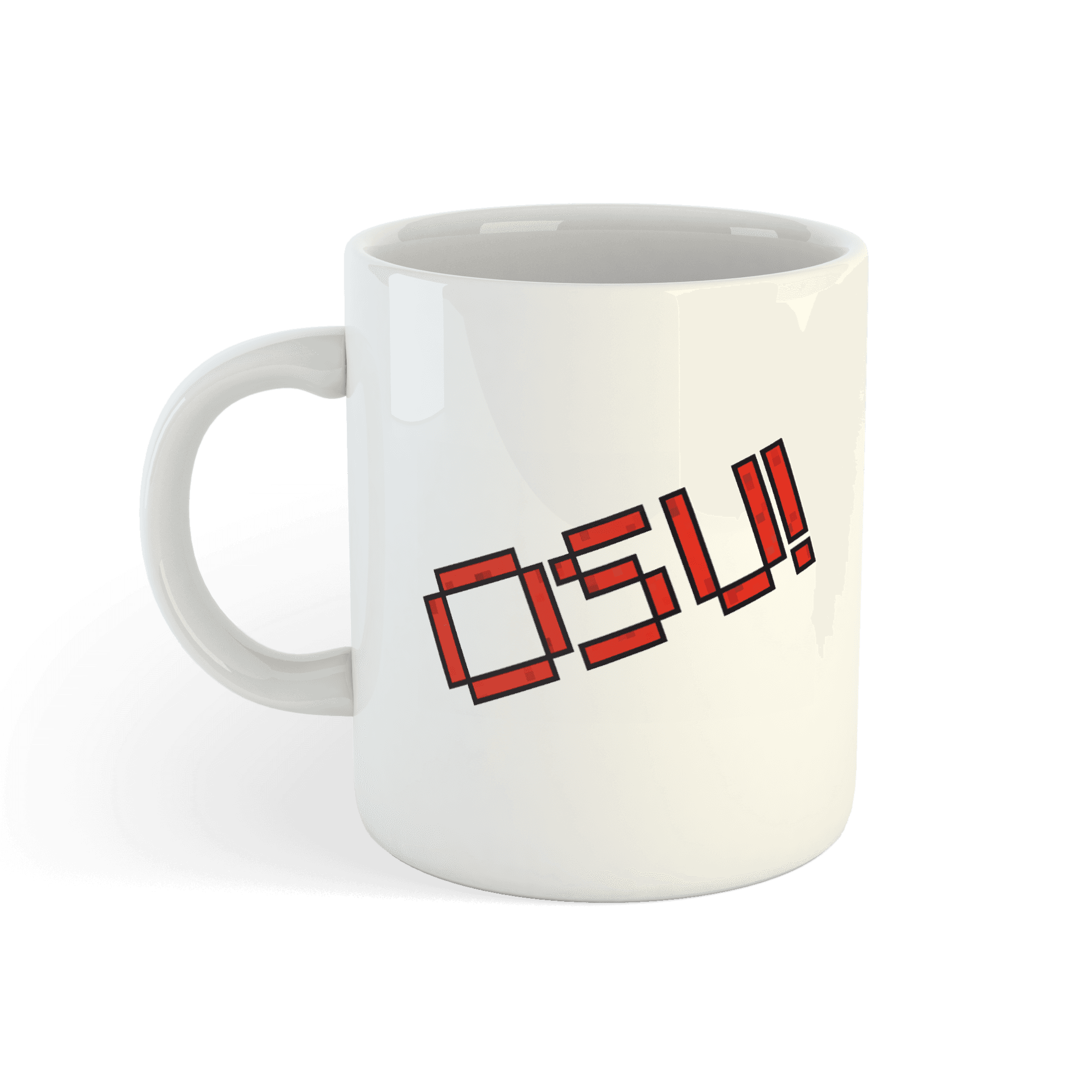 Kubek "Minecraft Karate OSU!" – karate w świecie pixeli