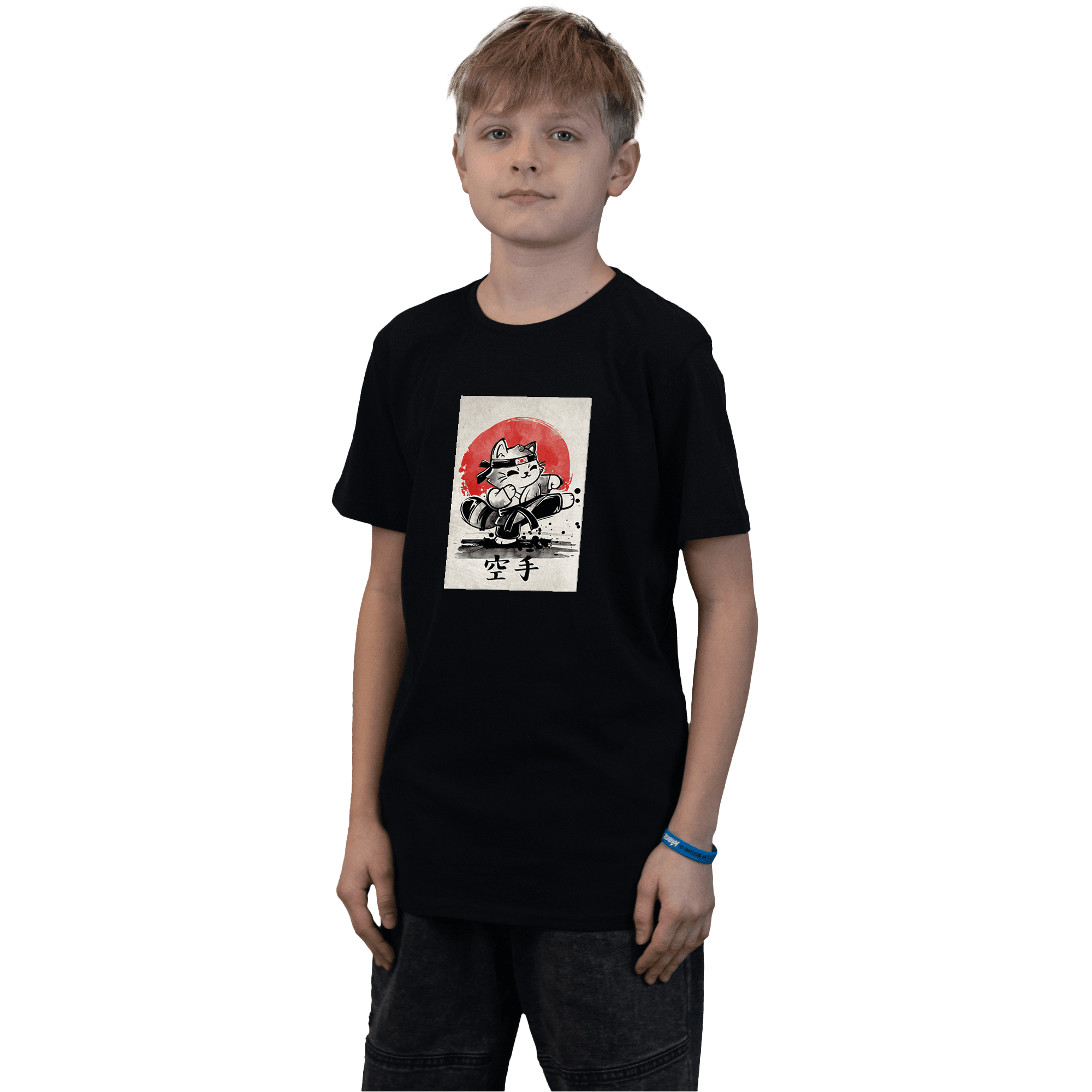 Koszulka dziecięca Karate Cat Spirit