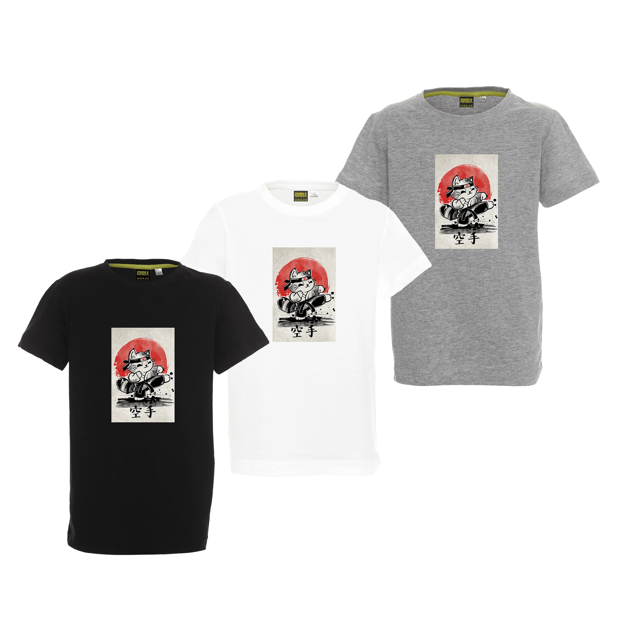 Koszulka dziecięca Karate Cat Spirit