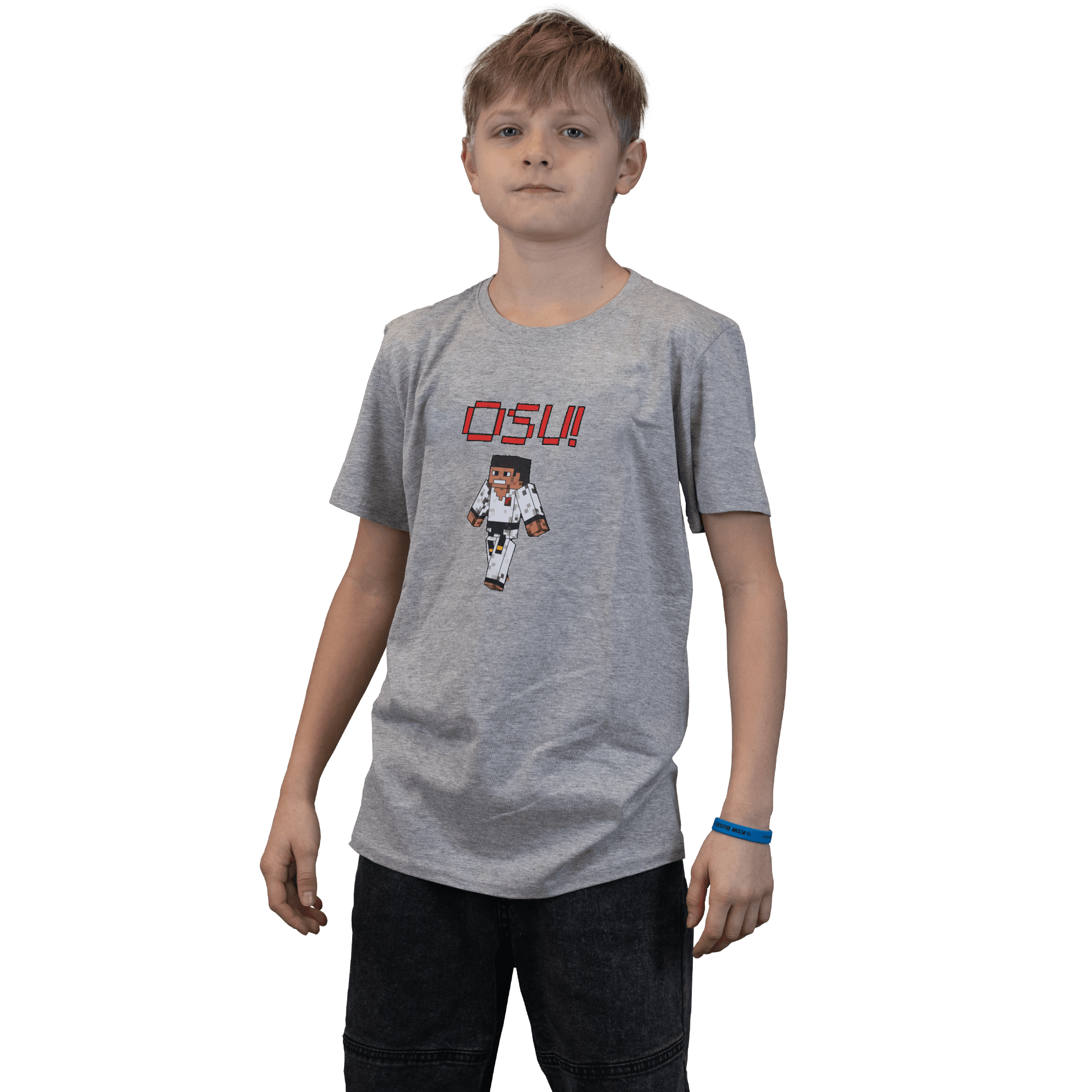Koszulka dziecięca OSU! Pixel Fighter