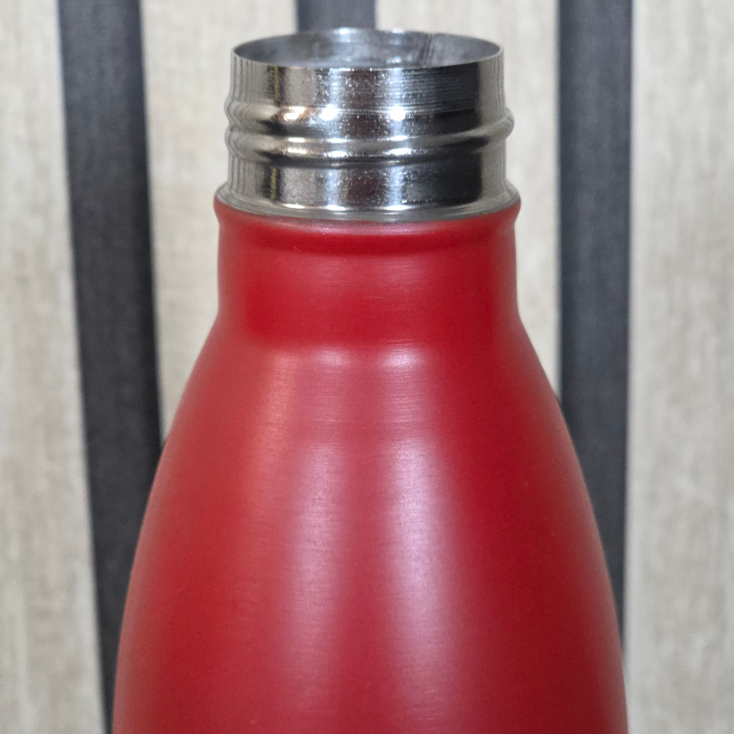 Butelka Karate Kanji – Czerwona Stal