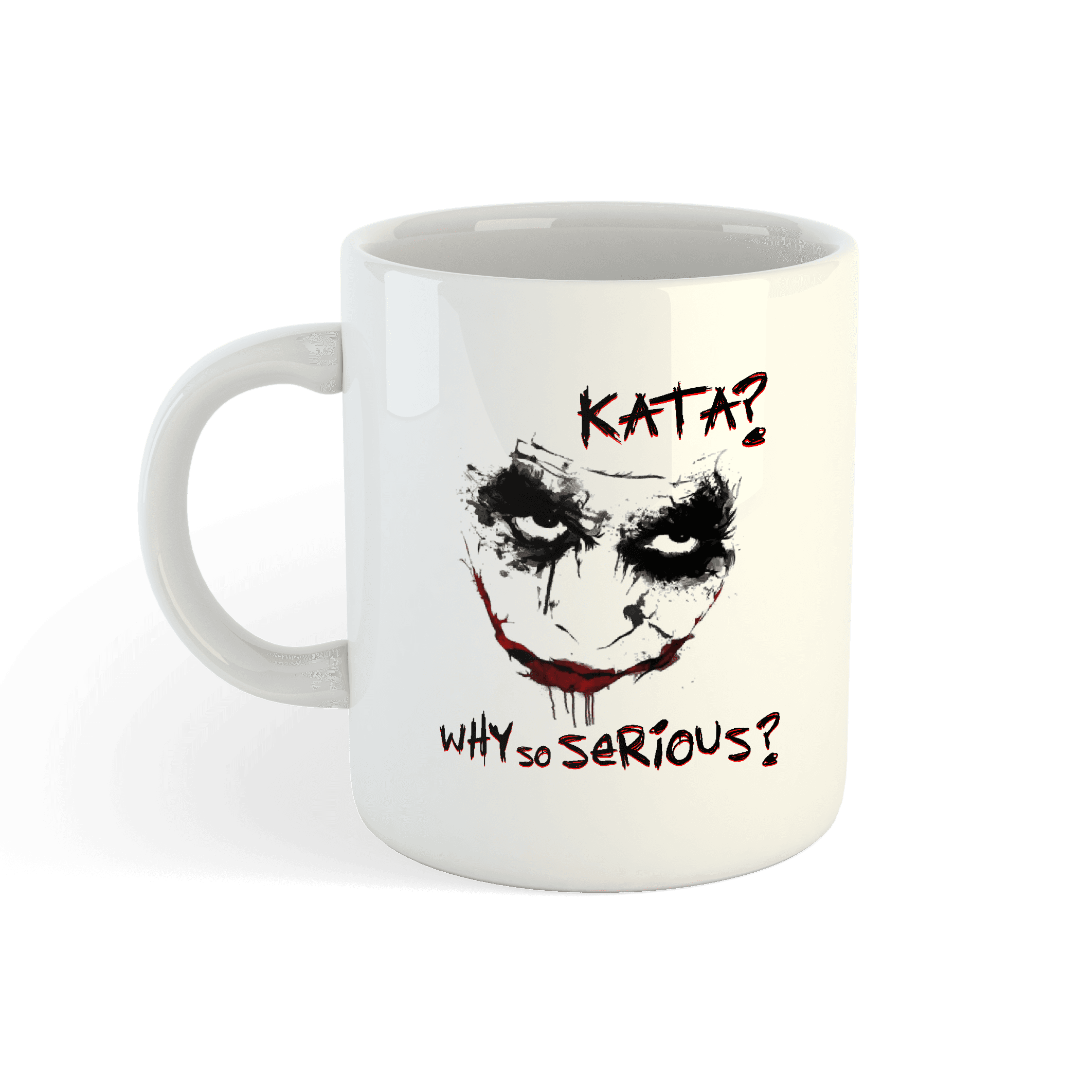 Kubek "Kata? Why So Serious?" – z dystansem do karate
