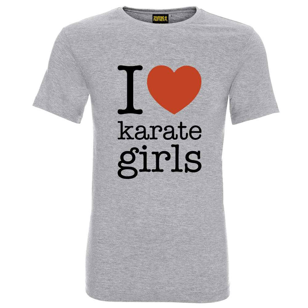 Koszulka I Love Karate Girls