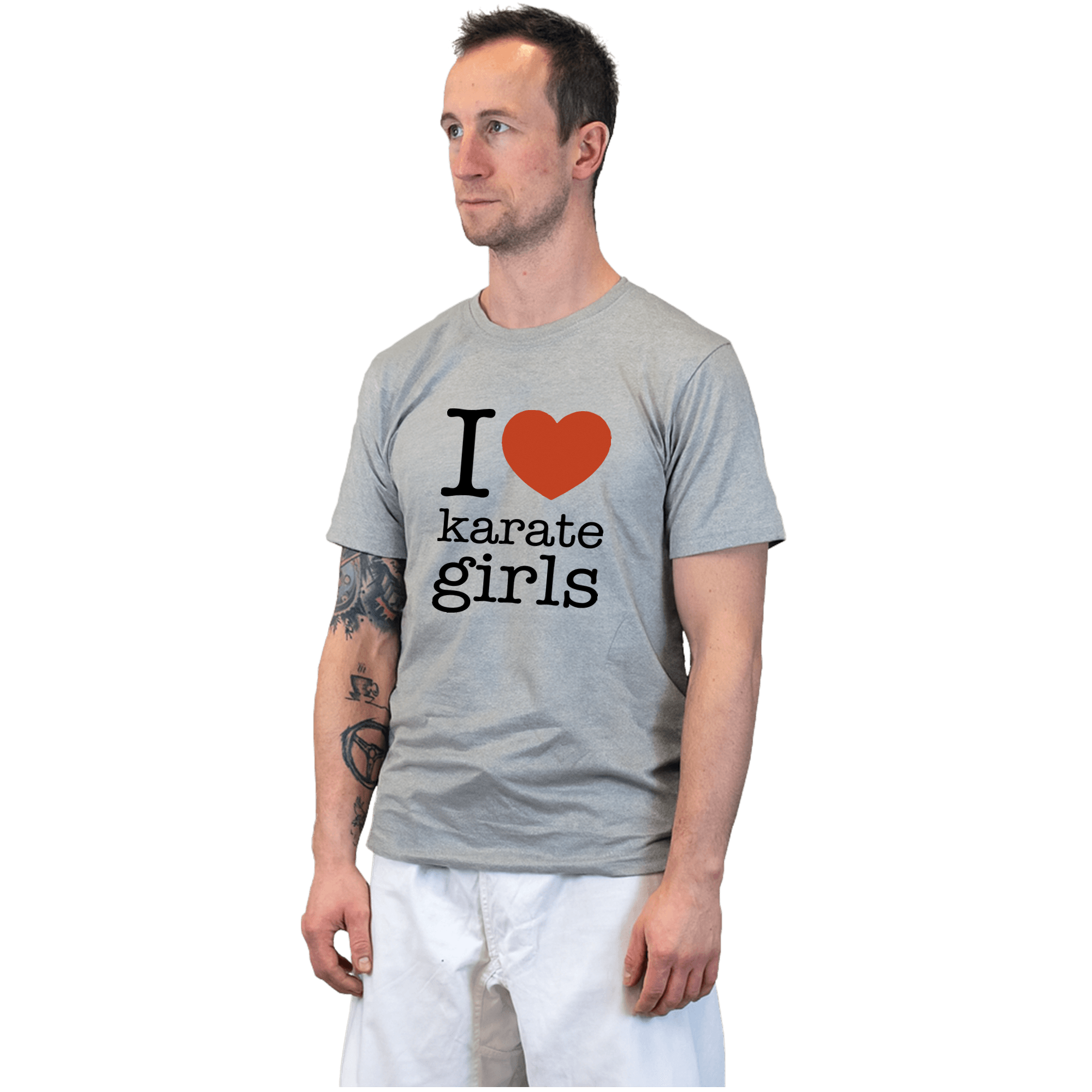 Koszulka I Love Karate Girls