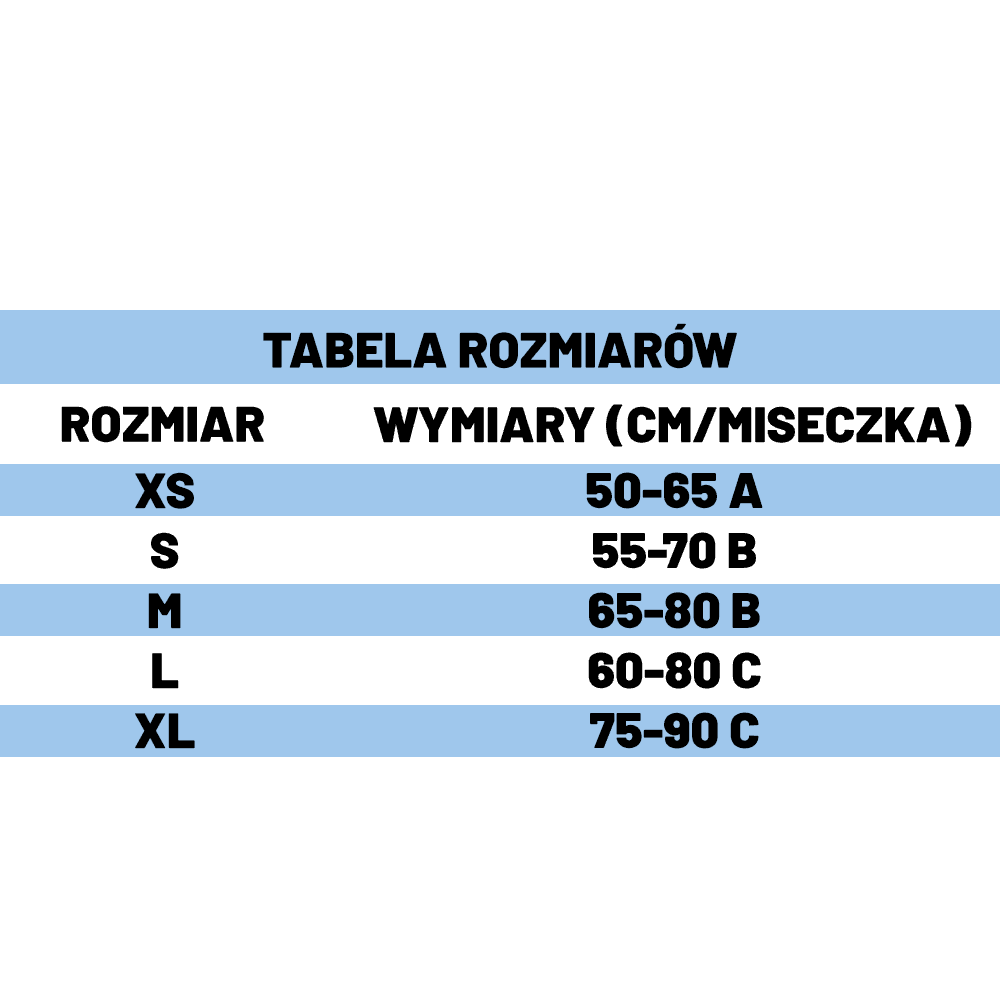 Wybierz swój rozmiar