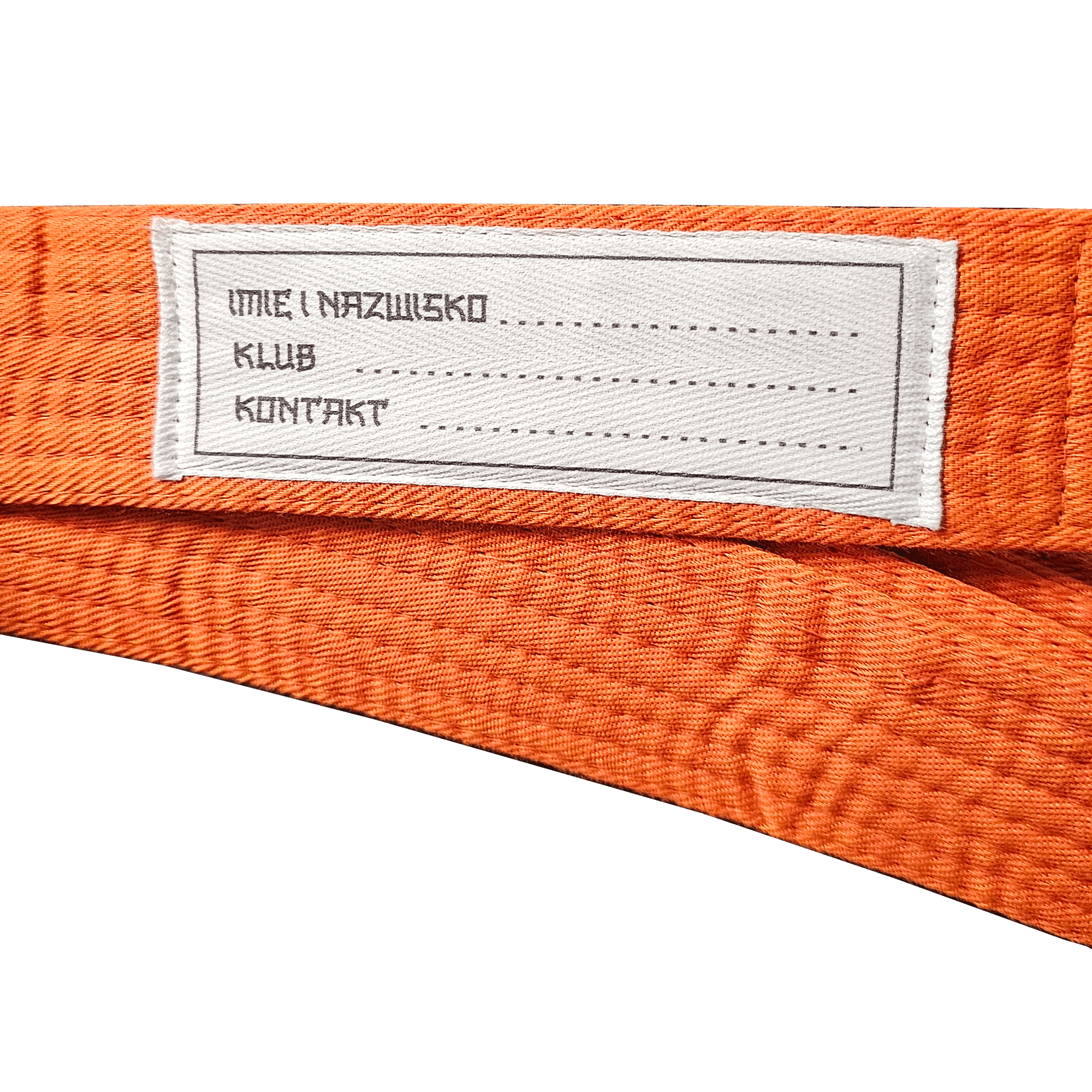 Naszywka z miejscem na dane