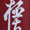 Butelka Karate Kanji - Czerwona Stal