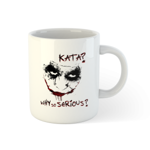 Kubek "Kata? Why So Serious?" – z dystansem do karate