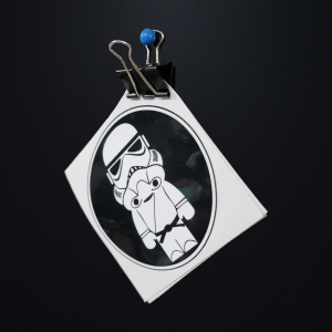 Naklejka Karate Stormtrooper