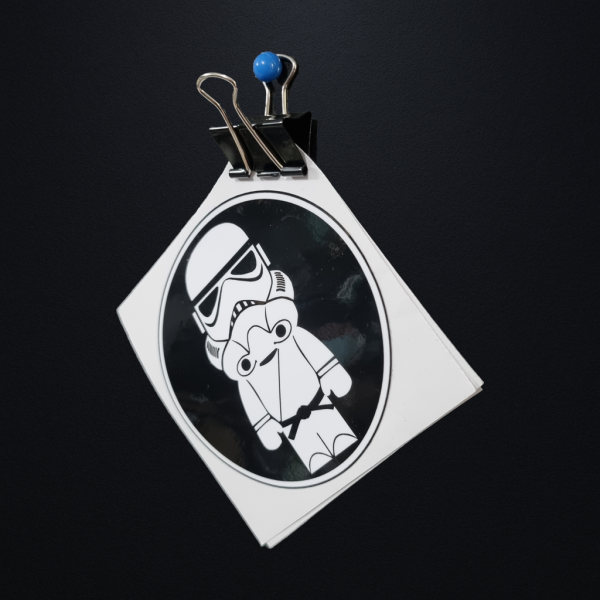 Naklejka Karate Stormtrooper
