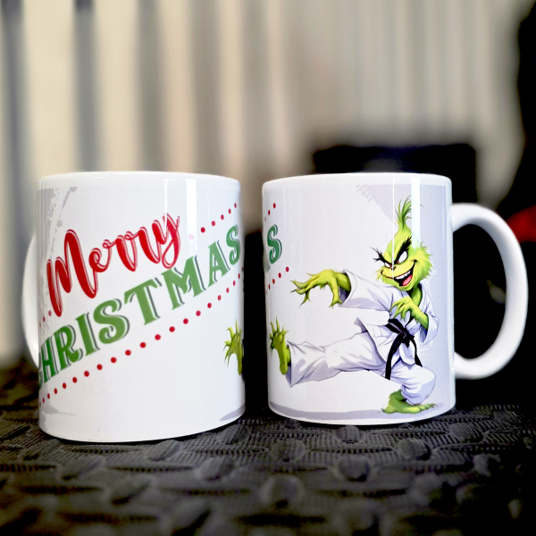 Kubek Grinch Sensei - wyjątkowy prezent dla karateki