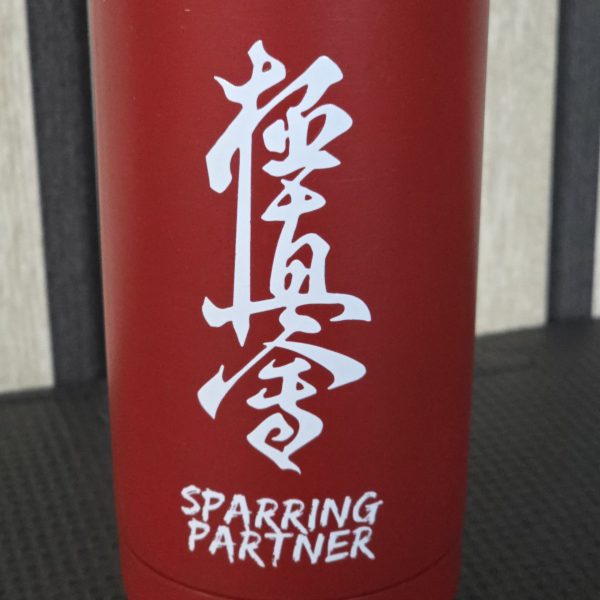 Butelka Karate Kanji - Czerwona Stal