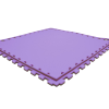 Tatami puzzlowe EVA 2 cm – szaro-fioletowe, 100 × 100 cm