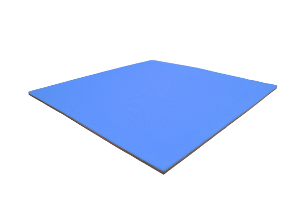 Tatami puzzlowe EVA 4 cm – szaro-niebieskie, 100 × 100 cm - NA ZAMÓWIENIE